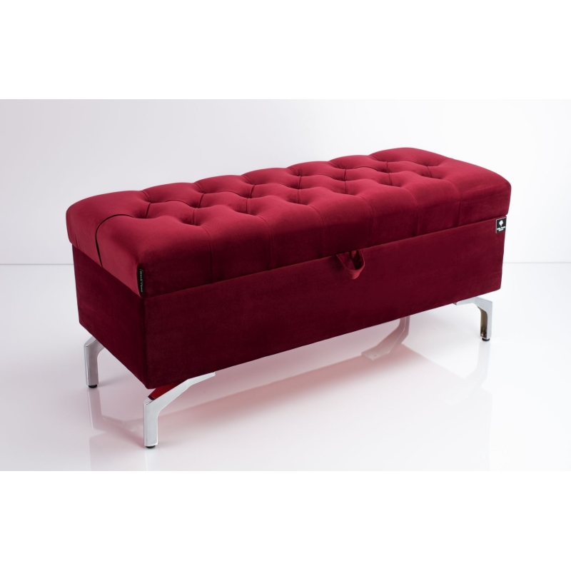 Tufted Storage Bench